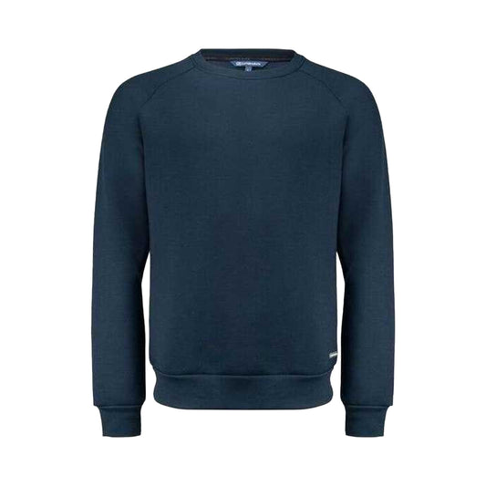 Dark Navy - Front - Cutter & Buck Mens Pemberton Lightweight Sweatshirt