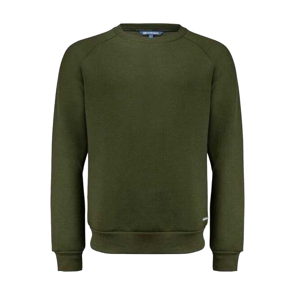 Ivy Green - Front - Cutter & Buck Mens Pemberton Lightweight Sweatshirt