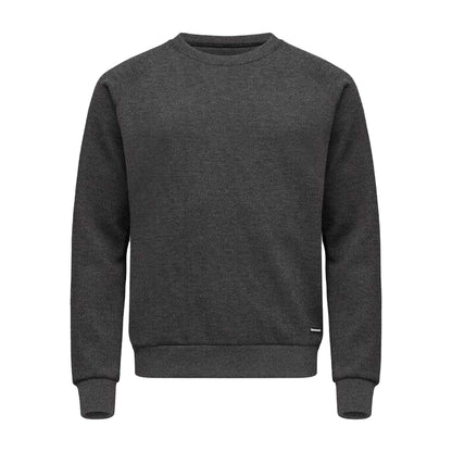 Anthracite - Front - Cutter & Buck Mens Pemberton Lightweight Sweatshirt