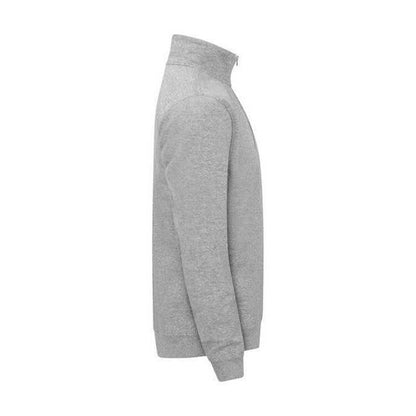 Grey Melange - Lifestyle - Clique Mens Miami Half Zip Sweatshirt