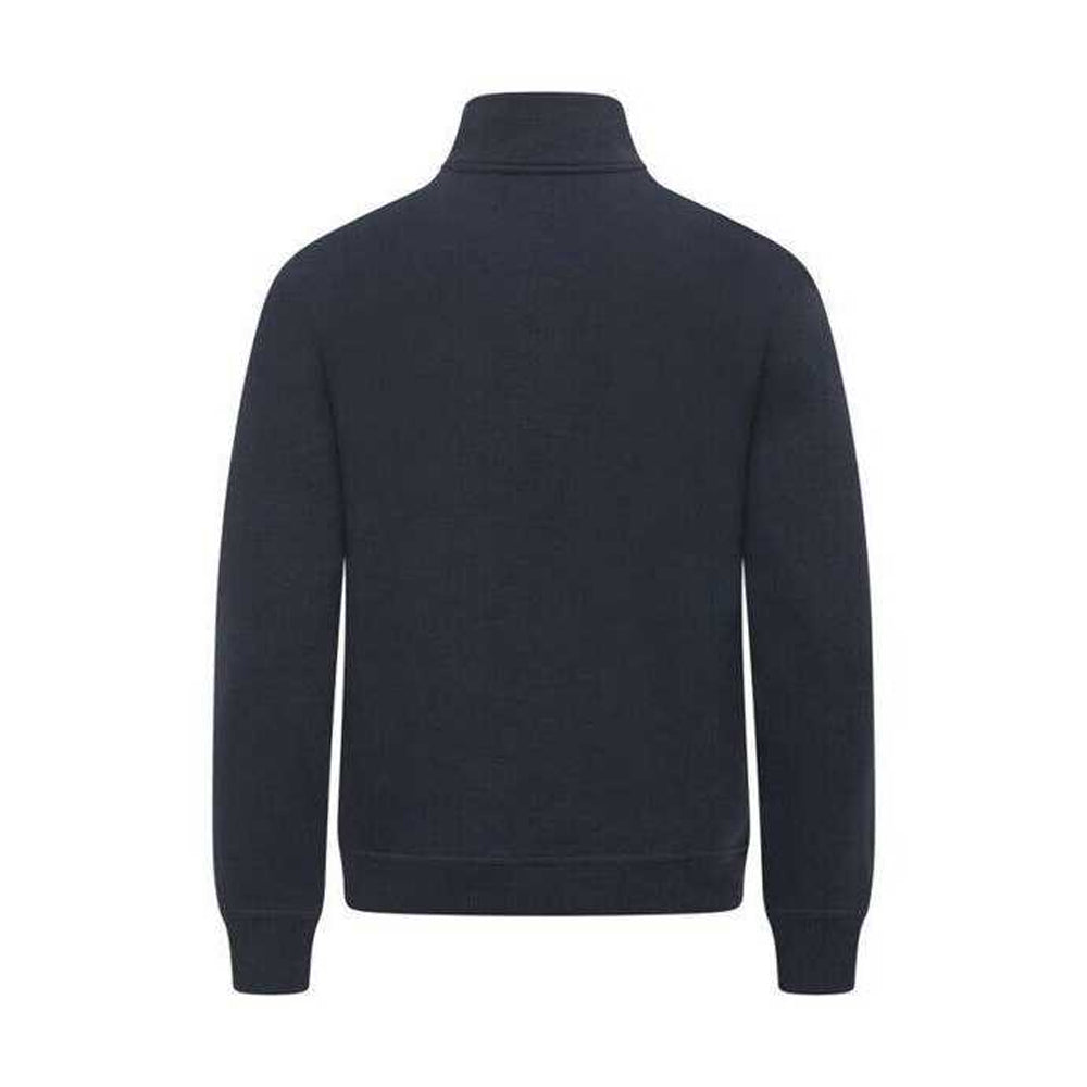 Dark Navy - Back - Clique Mens Miami Half Zip Sweatshirt