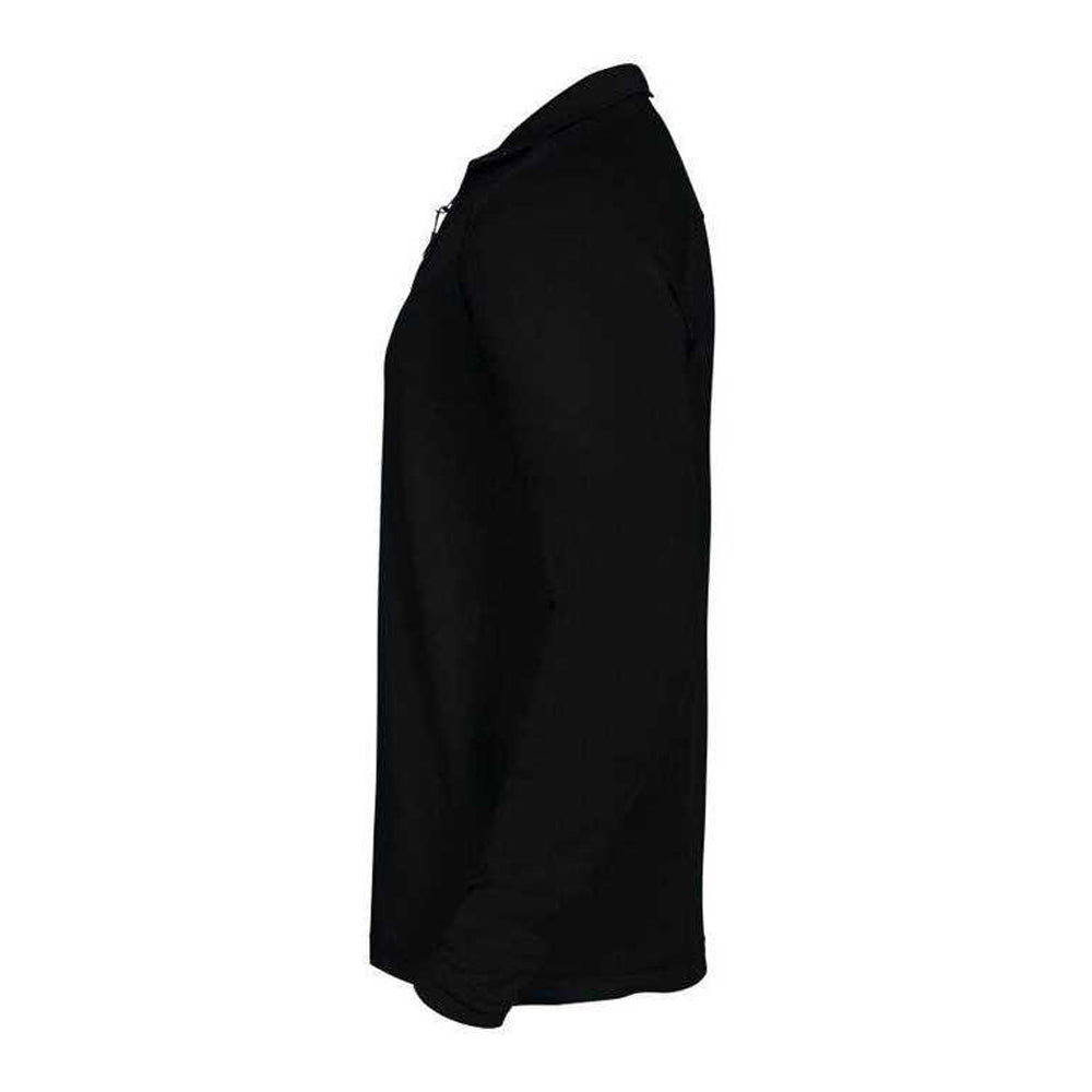 Black - Side - Cutter & Buck Mens Coos Bay Half Zip Sweatshirt