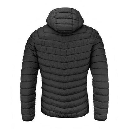 Black - Back - Cutter & Buck Unisex Adult Mount Adams Recycled Nylon Padded Jacket