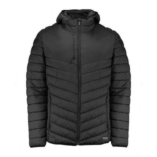 Black - Front - Cutter & Buck Unisex Adult Mount Adams Recycled Nylon Padded Jacket