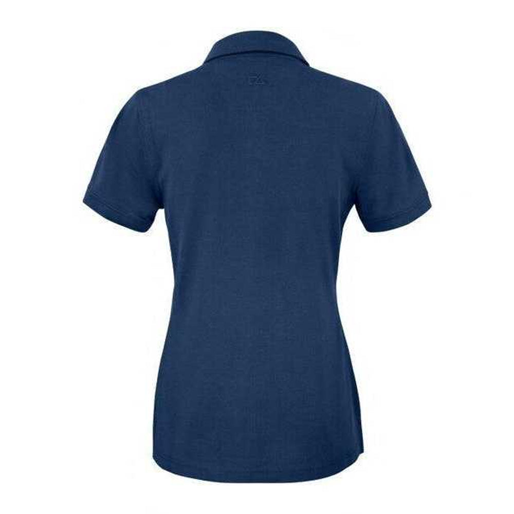 Dark Navy - Back - Cutter & Buck Womens-Ladies Advantage Premium Polo Shirt