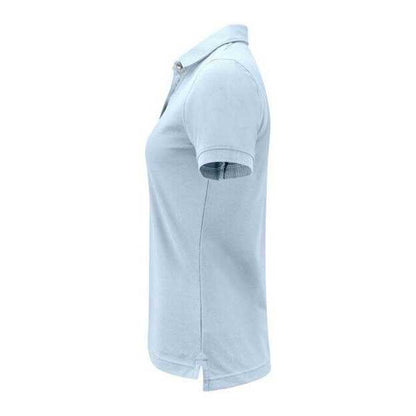 Heaven Blue - Side - Cutter & Buck Womens-Ladies Advantage Premium Polo Shirt