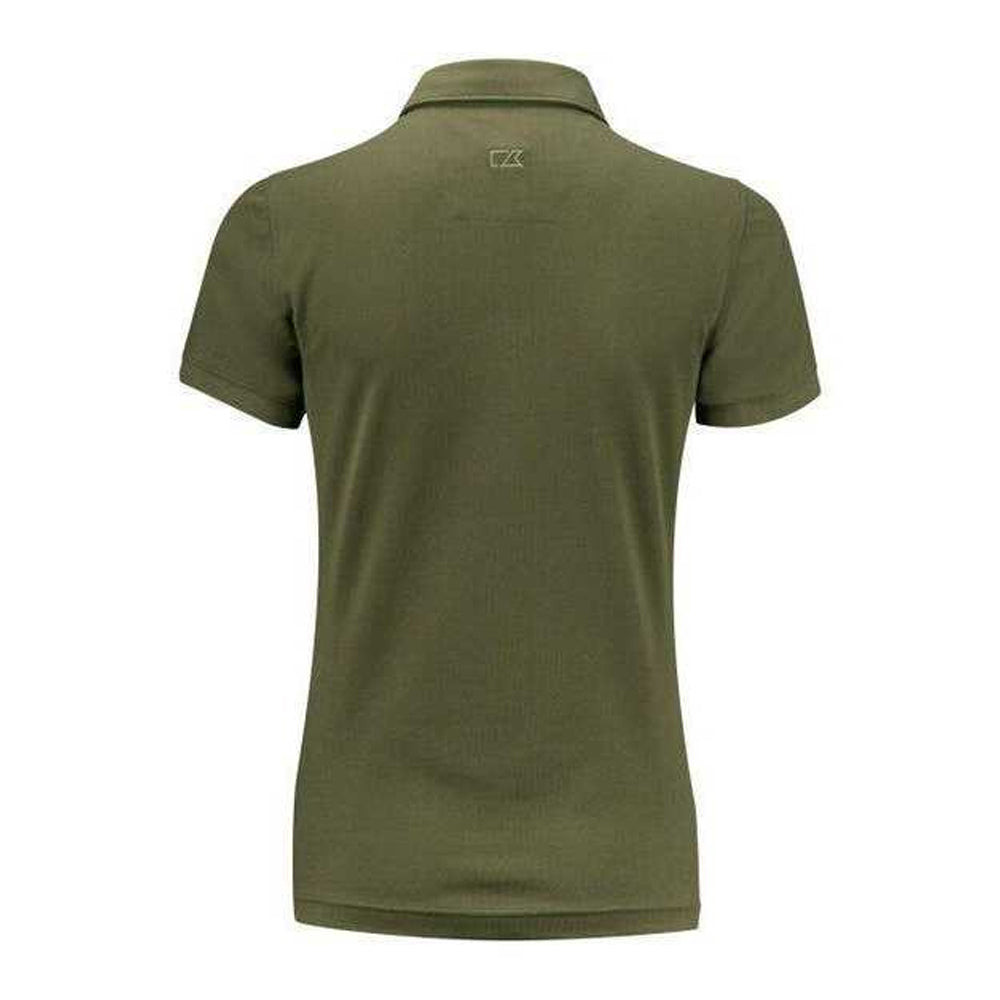 Ivy Green - Back - Cutter & Buck Womens-Ladies Advantage Premium Polo Shirt