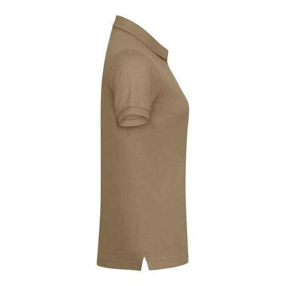 Khaki - Lifestyle - Cutter & Buck Womens-Ladies Advantage Premium Polo Shirt