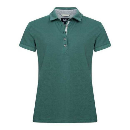 Pine Green - Front - Cutter & Buck Womens-Ladies Advantage Premium Polo Shirt