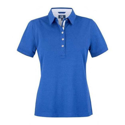 Blue - Front - Cutter & Buck Womens-Ladies Advantage Premium Polo Shirt