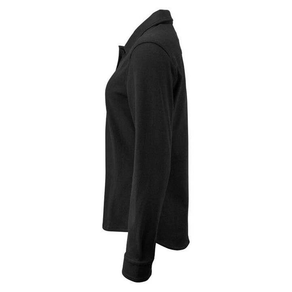 Black - Side - Cutter & Buck Womens-Ladies Advantage Leisure Shirt