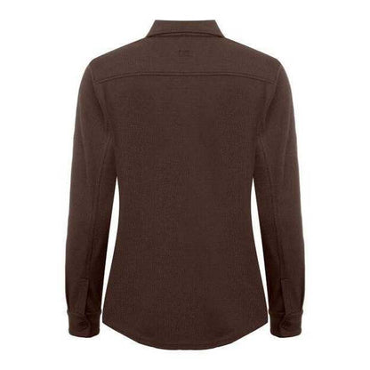 Light Khaki - Back - Cutter & Buck Womens-Ladies Advantage Leisure Shirt