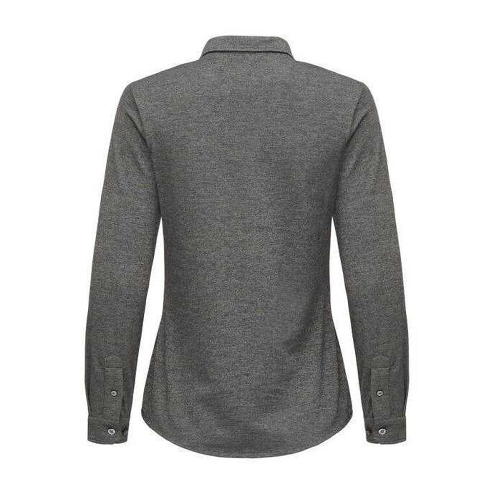 Anthracite - Back - Cutter & Buck Womens-Ladies Advantage Shirt