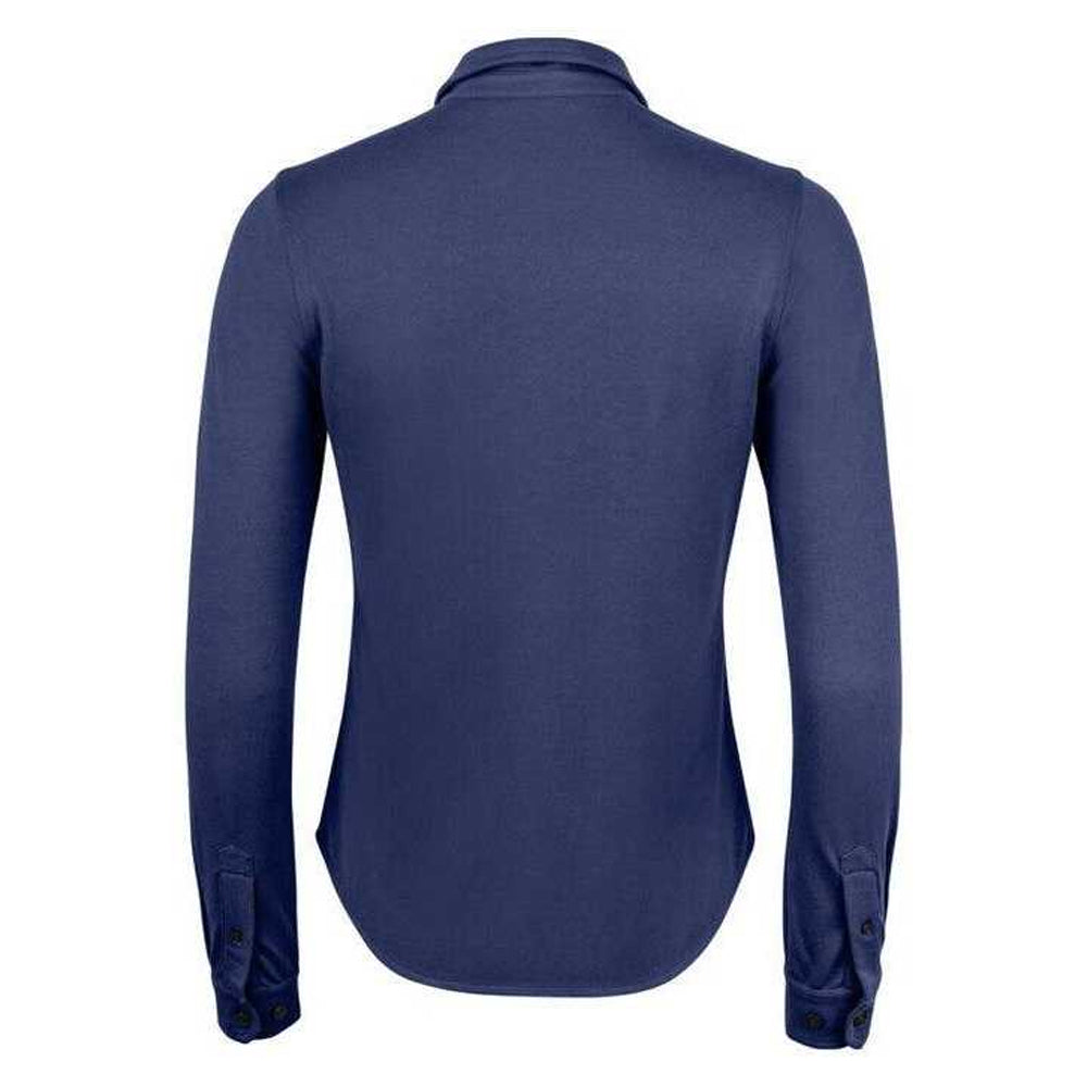 Dark Navy - Back - Cutter & Buck Womens-Ladies Advantage Shirt