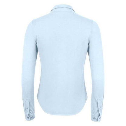 Heaven Blue - Back - Cutter & Buck Womens-Ladies Advantage Shirt