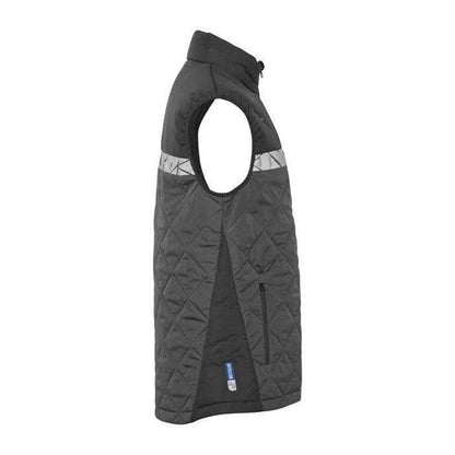 Grey-Black - Lifestyle - Projob Mens 7700 Progression Quilted Gilet