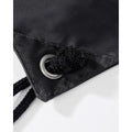 Black - Lifestyle - Quadra Premium Gymsac Over Shoulder Bag - 14 Litres