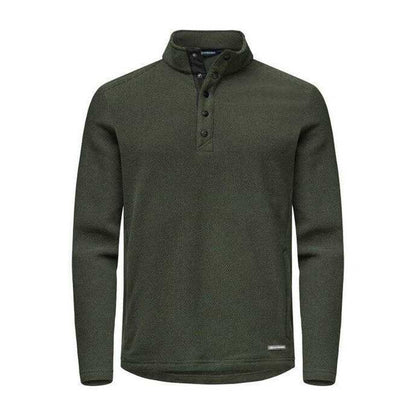 Ivy Green - Front - Cutter & Buck Mens Hunts Point Sweatshirt