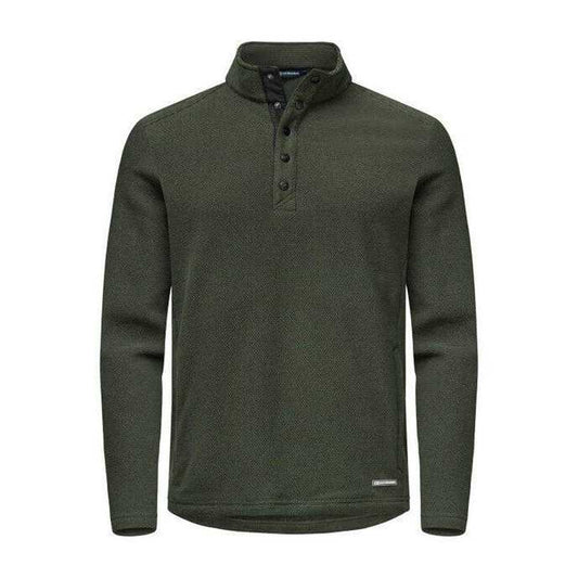 Ivy Green - Front - Cutter & Buck Mens Hunts Point Sweatshirt