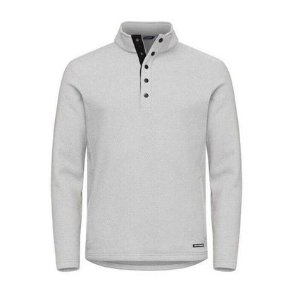 Silver - Front - Cutter & Buck Mens Hunts Point Sweatshirt