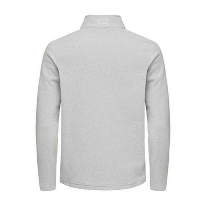 Silver - Back - Cutter & Buck Mens Hunts Point Sweatshirt
