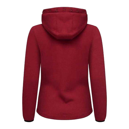 Biking Red - Back - Cutter & Buck Womens-Ladies Pemberton Drawstring Hoodie