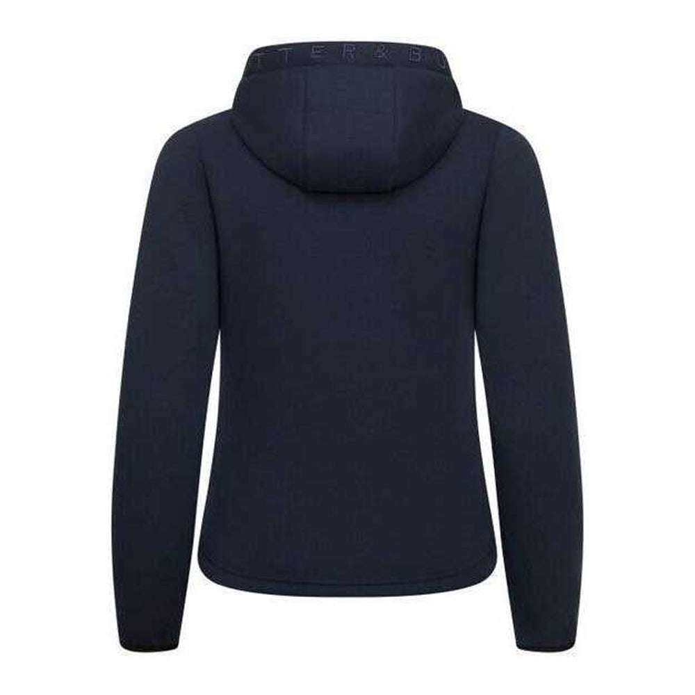 Dark Navy - Back - Cutter & Buck Womens-Ladies Pemberton Drawstring Hoodie