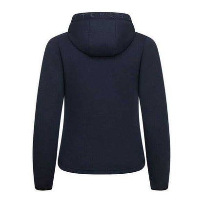 Dark Navy - Back - Cutter & Buck Womens-Ladies Pemberton Drawstring Hoodie