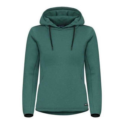 Pine Green - Front - Cutter & Buck Womens-Ladies Pemberton Drawstring Hoodie