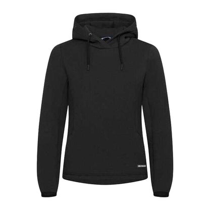 Black - Front - Cutter & Buck Womens-Ladies Pemberton Drawstring Hoodie