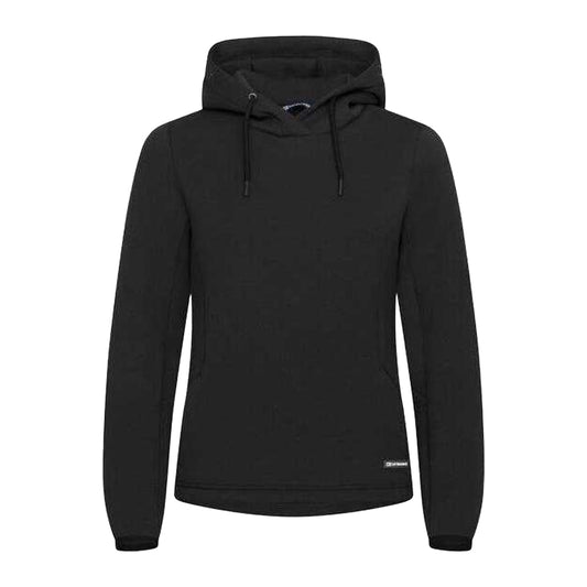 Black - Front - Cutter & Buck Womens-Ladies Pemberton Drawstring Hoodie