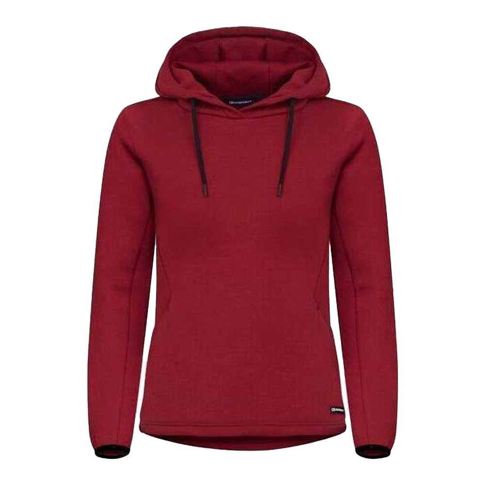 Biking Red - Front - Cutter & Buck Womens-Ladies Pemberton Drawstring Hoodie