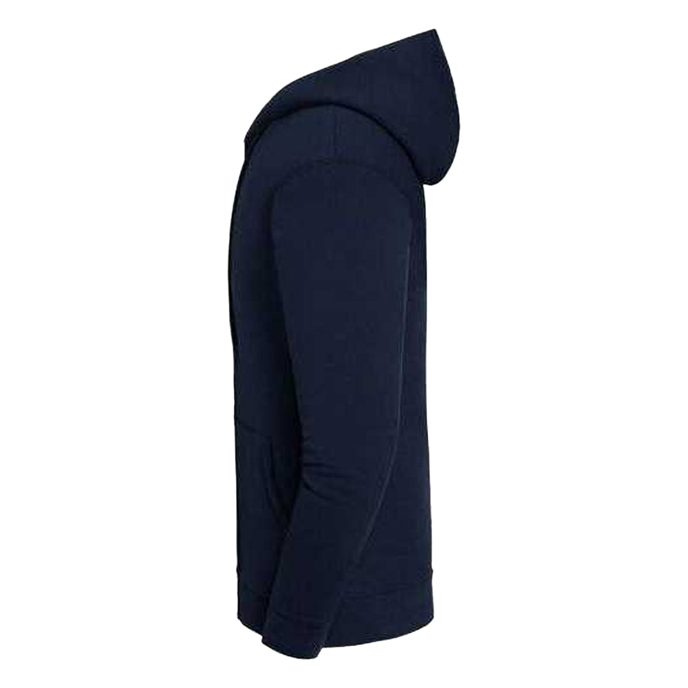 Deep Navy - Side - Fruit of the Loom Unisex Adult Iconic Premium Full Zip Hoodie