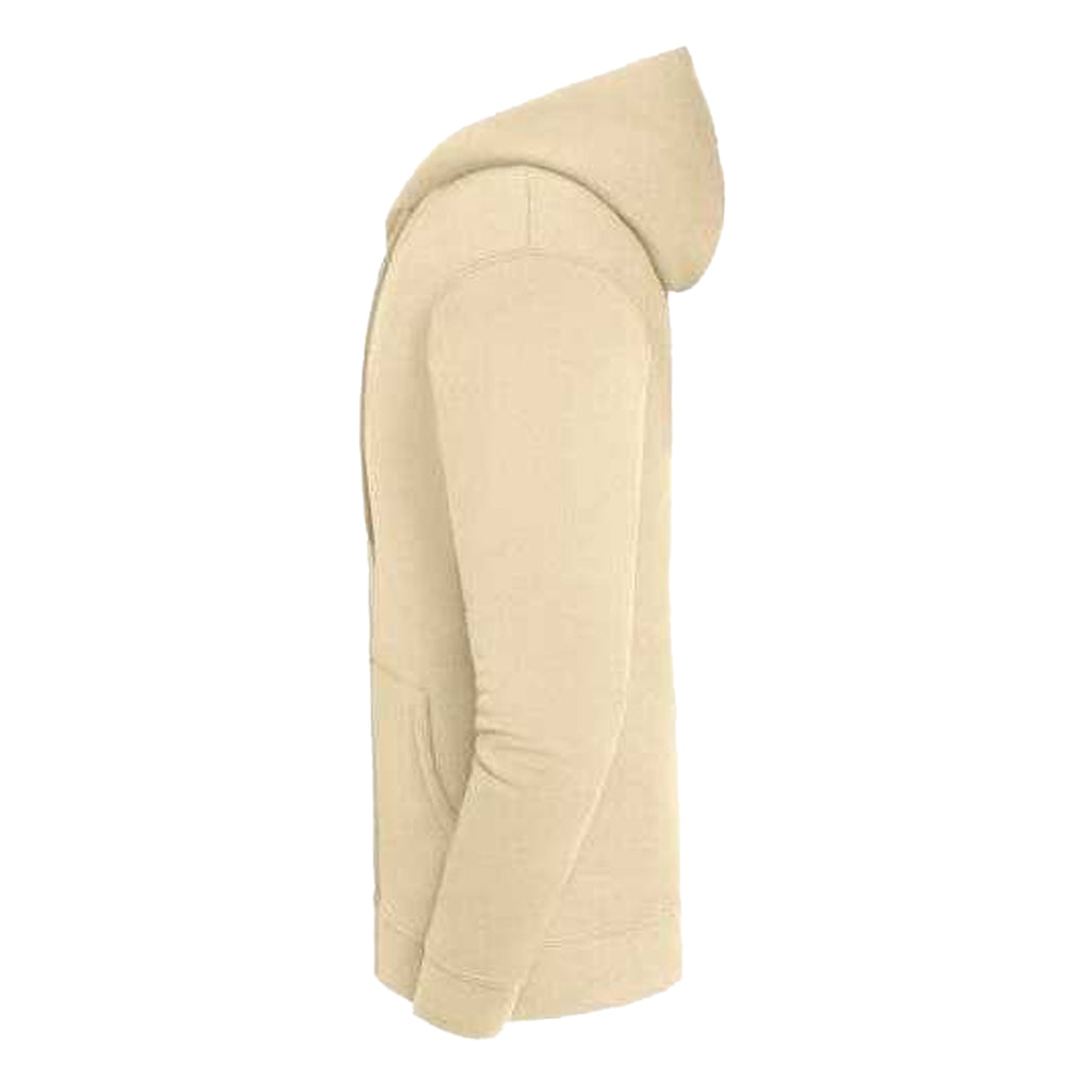 Desert Sand - Side - Fruit of the Loom Unisex Adult Iconic Premium Full Zip Hoodie