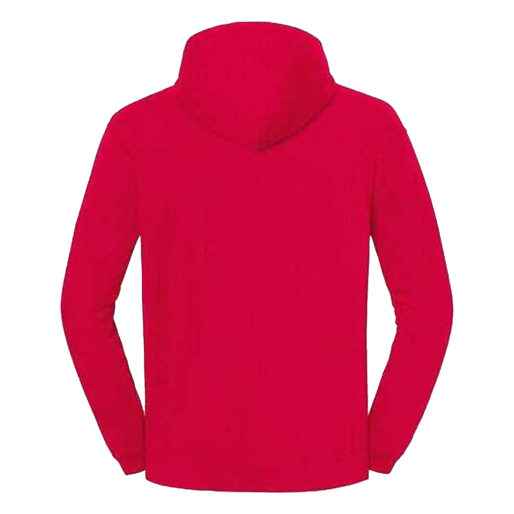 Red - Back - Fruit of the Loom Unisex Adult Iconic Premium Full Zip Hoodie