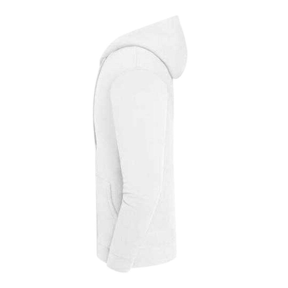 White - Side - Fruit of the Loom Unisex Adult Iconic Premium Full Zip Hoodie