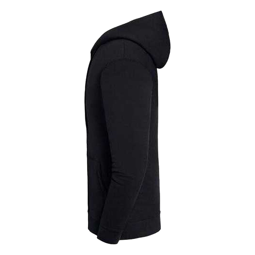 Black - Side - Fruit of the Loom Unisex Adult Iconic Premium Full Zip Hoodie