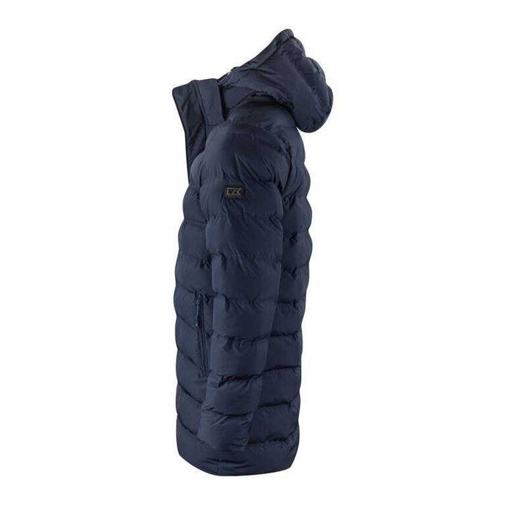 Dark Navy - Side - Cutter & Buck Mens Wenatchee Padded Jacket
