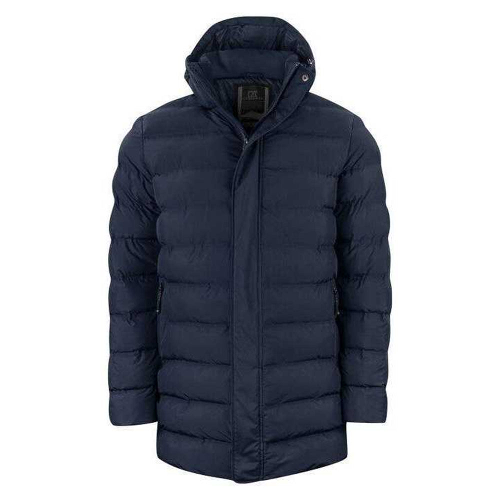 Dark Navy - Front - Cutter & Buck Mens Wenatchee Padded Jacket