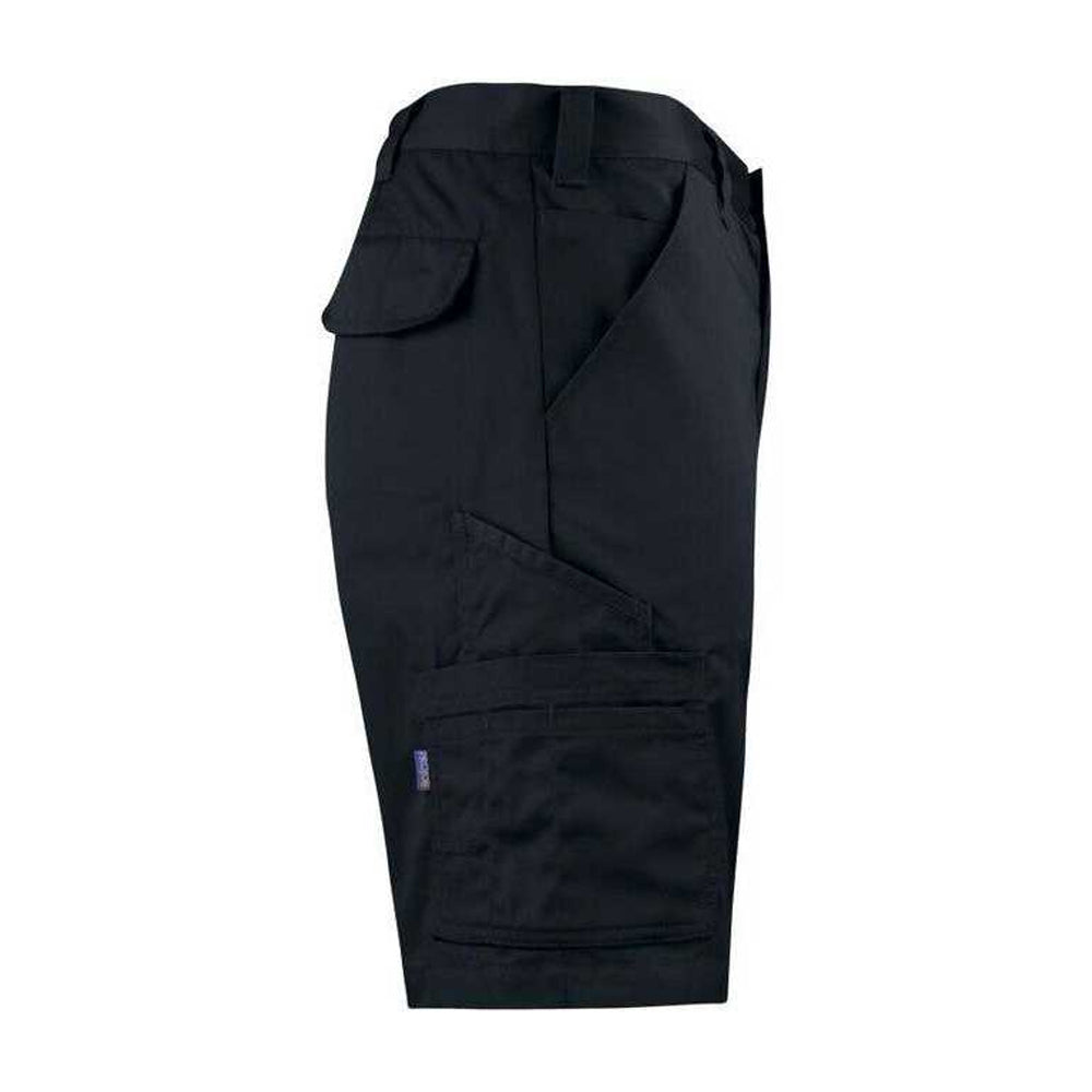 Black - Lifestyle - Projob Mens Plain Work Shorts
