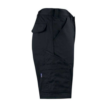Black - Lifestyle - Projob Mens Plain Work Shorts