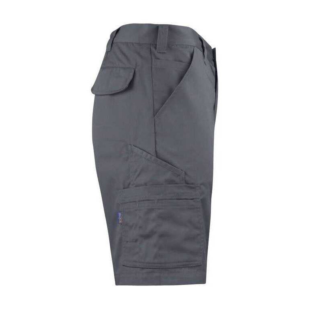 Grey - Lifestyle - Projob Mens Plain Work Shorts