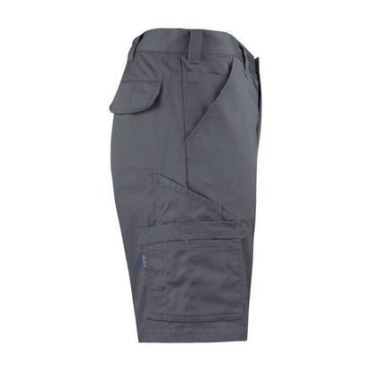 Grey - Lifestyle - Projob Mens Plain Work Shorts