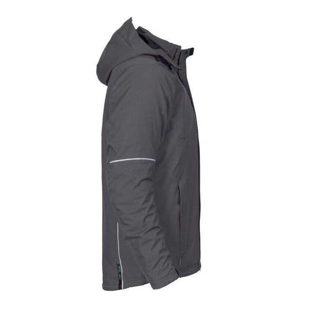 Grey - Lifestyle - Projob Mens 3407 Padded Jacket