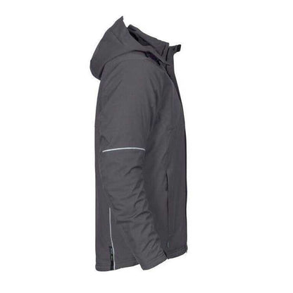 Grey - Lifestyle - Projob Mens 3407 Padded Jacket
