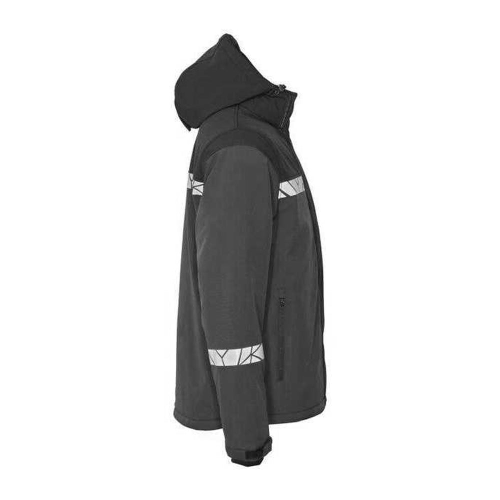 Grey-Black - Lifestyle - Projob Mens Progression 7415 Padded Work Jacket