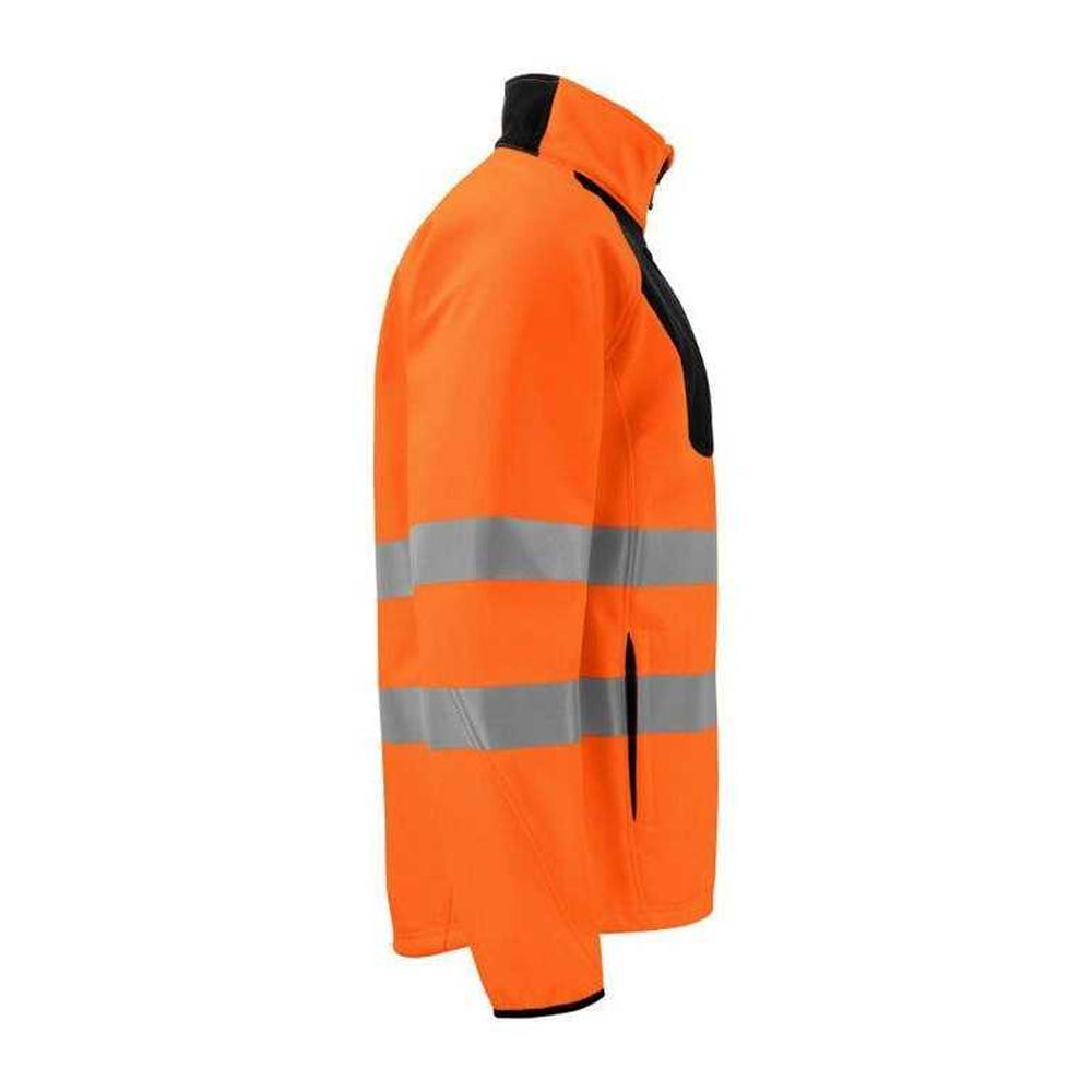 Orange-Black - Lifestyle - Projob Mens Prio 6432 Soft Shell Jacket