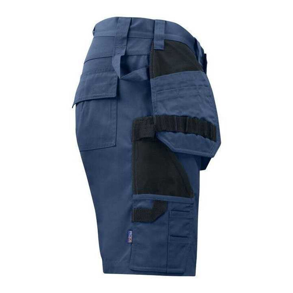 Navy - Lifestyle - Projob Mens Prio 5535 Work Shorts