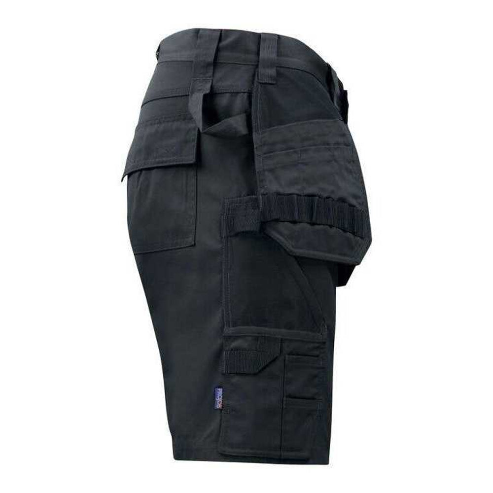 Black - Lifestyle - Projob Mens Prio 5535 Work Shorts