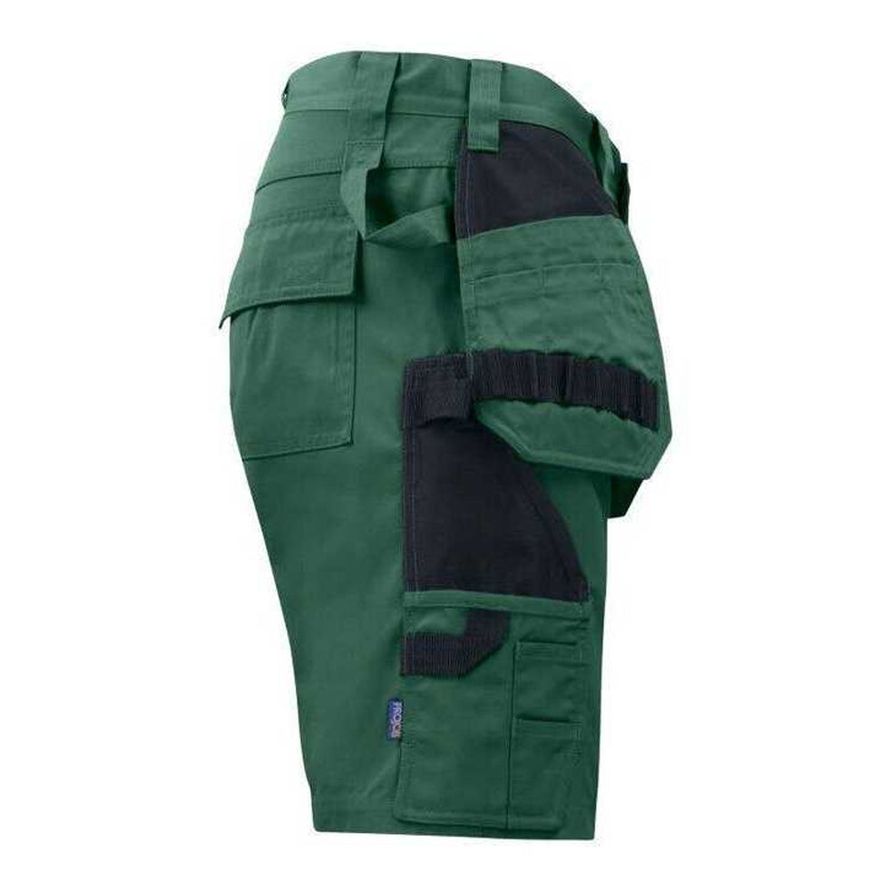 Forest Green - Lifestyle - Projob Mens Prio 5535 Work Shorts